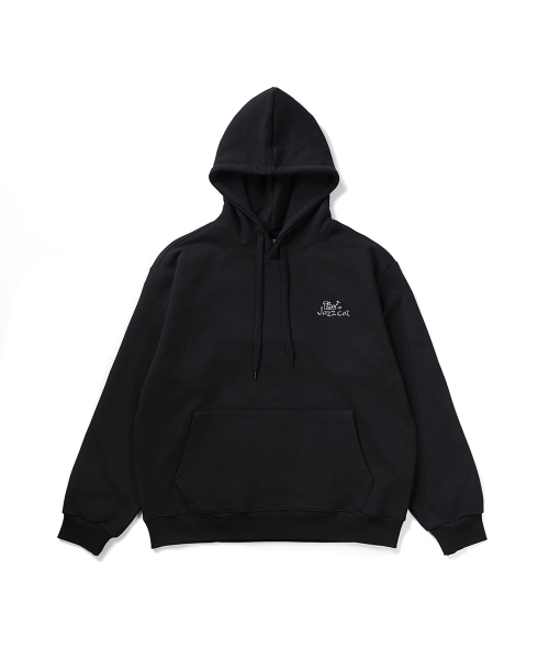 GAKKAI UNIONS(ガッカイユニオンズ)の「ジャズキャットムードフードティー ブラック(パーカー・レディース・その他・X-LARGE/SMALL/MEDIUM/LARGE)」の2枚目の写真