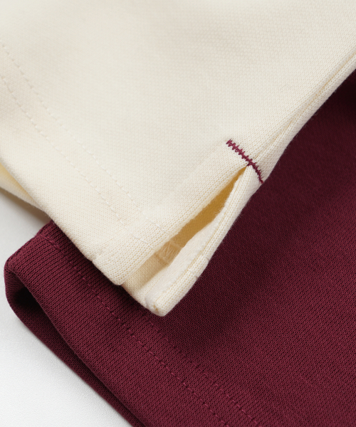 FRIZMWORKS(フリズムワークス)の「RAGLAN LONG SLEEVE TEE 002 _ BURGUNDY(Tシャツ/カットソー・メンズ・その他・SMALL/MEDIUM/LARGE/X-LARGE)」の6枚目の写真