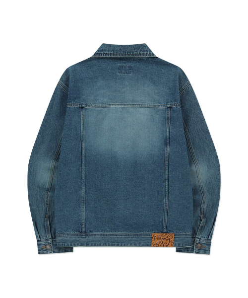 Wacky WiLLy（ワッキーウィリー）の「デニムトラッカージャケットブルー（デニムジャケット・レディース・その他・SMALL/MEDIUM/LARGE/X-LARGE）」の3枚目の写真