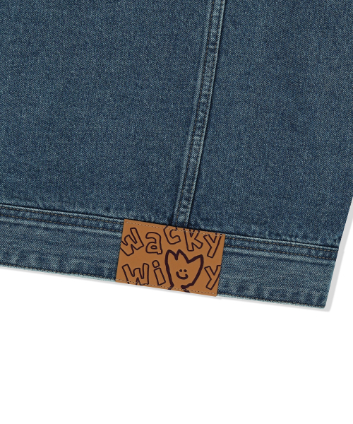 Wacky WiLLy（ワッキーウィリー）の「デニムトラッカージャケットブルー（デニムジャケット・レディース・その他・SMALL/MEDIUM/LARGE/X-LARGE）」の10枚目の写真