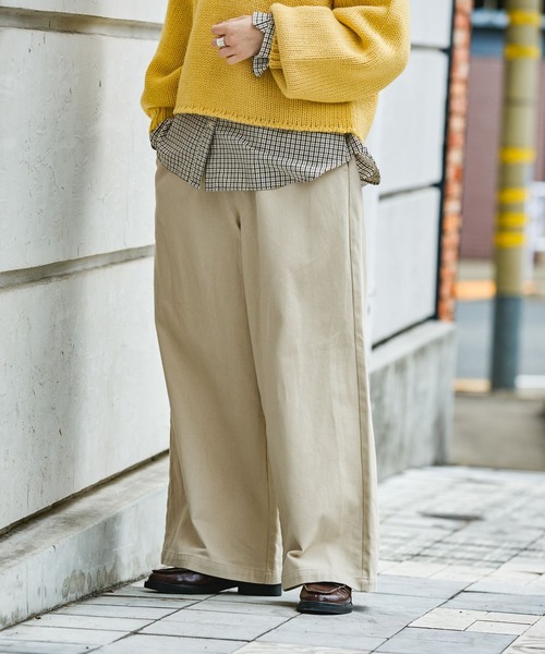 GEORGE'S（ジョージズ）の「起毛ツイルパンツ（その他パンツ・レディース・ベージュ/アイボリー/ブラック・SMALL/MEDIUM）」の12枚目の写真