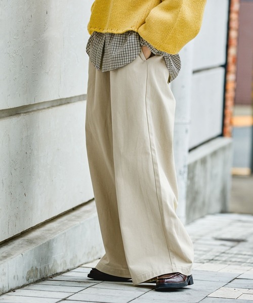 GEORGE'S（ジョージズ）の「起毛ツイルパンツ（その他パンツ・レディース・ベージュ/アイボリー/ブラック・SMALL/MEDIUM）」の14枚目の写真