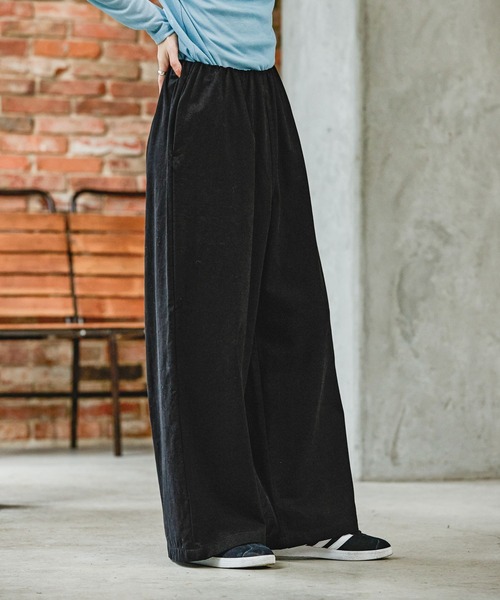 GEORGE'S（ジョージズ）の「起毛ツイルパンツ（その他パンツ・レディース・ベージュ/アイボリー/ブラック・SMALL/MEDIUM）」の21枚目の写真