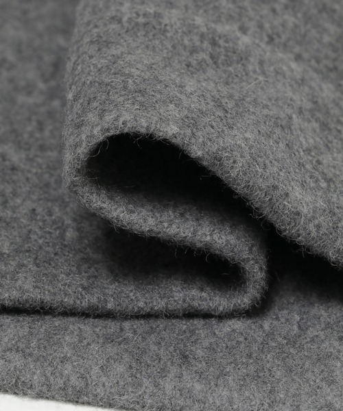 THE GOODLAND MARKET（ザグッドランドマーケット）の「WOOL SLIT WIDE PANTS（その他パンツ・レディース・ブラック/アイボリー/グレー・FREE）」の8枚目の写真