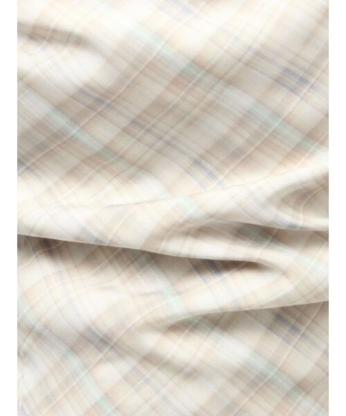 Ungrid（アングリッド）の「バックデザインチェックキャミワンピース（ワンピース・レディース・グレー/イエロー・SMALL/MEDIUM）」の21枚目の写真