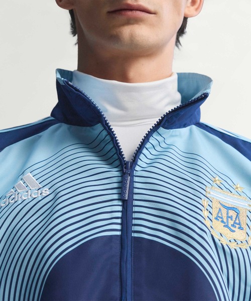 adidas(アディダス)の「adidas アルゼンチン代表 アウェイ Track Top 2006 / アディダス アルゼンチン代表 アウェイ トラックトップ 2006(ジャージ・メンズ・ブルー・M/S/XXL/XL/L)」の4枚目の写真