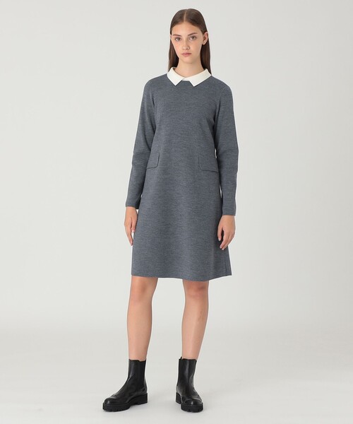 BLUE LABEL CRESTBRIDGE（ブルーレーベルクレストブリッジ）の「襟付き