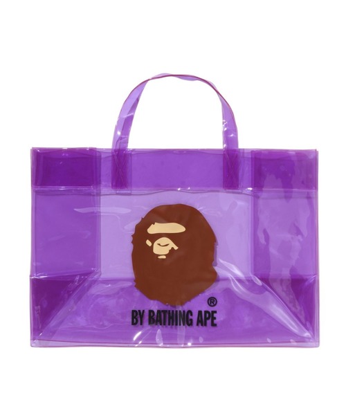 APE HEAD CLEAR BAG（トートバッグ）｜A BATHING APE（アベイシング