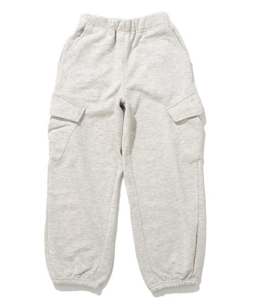 KRIFF MAYER Kid's Collection（クリフメイヤーキッズコレクション）の「【裏毛】楽々ゆったりカーゴパンツ（カーゴパンツ・キッズ・チャコール/グレー/ネイビー/グリーン・150/140/170/160/130/120）」の14枚目の写真