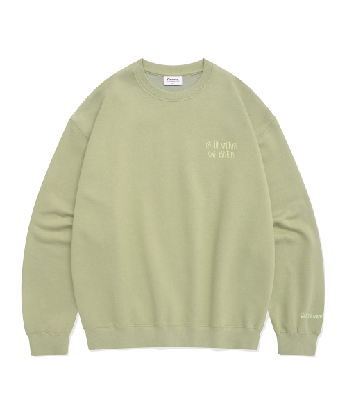 COVERNAT(カバーナット)の「スケッチ スウェット セージグリーン(スウェット・レディース・その他・LARGE/X-LARGE/SMALL/MEDIUM)」の2枚目の写真