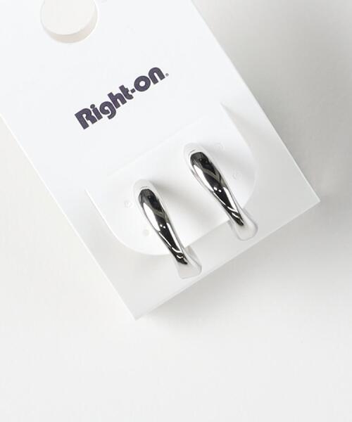 Right-on(ライトオン)の「Right-on Basic(ライトオンベーシック)【レディース】ネジレミニフープピアス(ピアス(両耳用)・レディース・ゴールド/シルバー・ONE SIZE)」の8枚目の写真