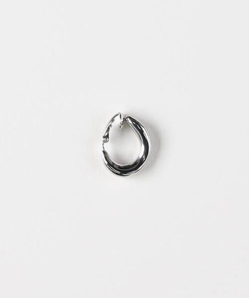 Right-on(ライトオン)の「Right-on Basic(ライトオンベーシック)【レディース】ネジレミニフープピアス(ピアス(両耳用)・レディース・ゴールド/シルバー・ONE SIZE)」の7枚目の写真