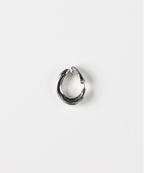 Right-on(ライトオン)の「Right-on Basic(ライトオンベーシック)【レディース】ネジレミニフープピアス(ピアス(両耳用)・レディース・ゴールド/シルバー・ONE SIZE)」の3枚目の写真