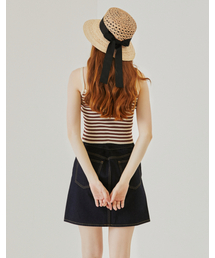 JESTINA（ジェイエスティナ）の「J.LETTER ラフィアバッグリボンハット BE (JEACEM3BS901BE260)（キャップ）」