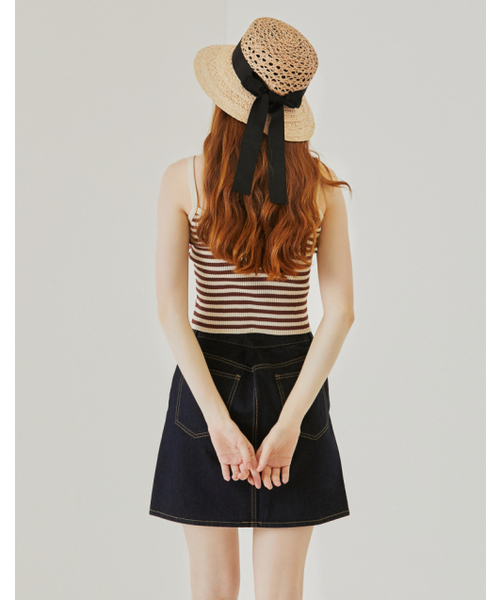 J.LETTER ラフィアバッグリボンハット BE (JEACEM3BS901BE260)