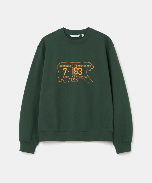 UNIFORM BRIDGE(ユニフォームブリッジ)の「northwest sweatshirt green(スウェット・メンズ・その他・MEDIUM/LARGE/X-LARGE/XX-LARGE)」の1枚目の写真