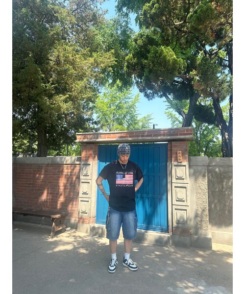 RESPECT(リスペクト)の「running usa athletic club tee (black)(Tシャツ/カットソー・メンズ・その他・LARGE/MEDIUM/X-LARGE)」の8枚目の写真