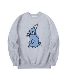 ラビット スウェット グレー
