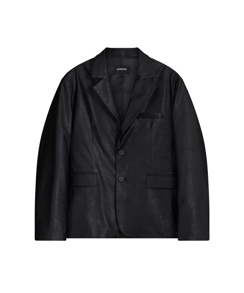 SPERONE WOMEN(スペローネウーマン)の「ミニマルツーボタンブレザー レディース (ブラック)(ライダースジャケット・レディース・その他・FREE)」の2枚目の写真