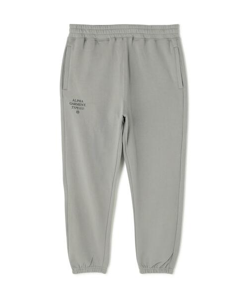Alpha Industries(アルファインダストリーズ)の「Alpha Industries/アルファインダストリーズ/UNFRM SWEATPANTS/ユニフォーム スウェットパンツ(スウェットパンツ・メンズ・シルバー/ブラック・L/S/M/XL)」の1枚目の写真