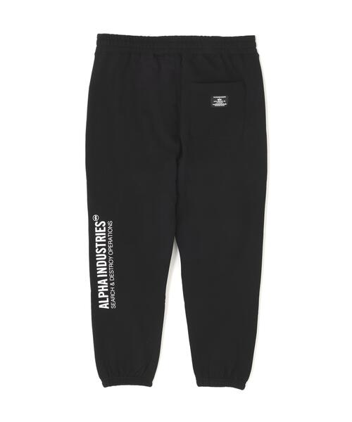 Alpha Industries(アルファインダストリーズ)の「Alpha Industries/アルファインダストリーズ/UNFRM SWEATPANTS/ユニフォーム スウェットパンツ(スウェットパンツ・メンズ・シルバー/ブラック・L/S/M/XL)」の3枚目の写真