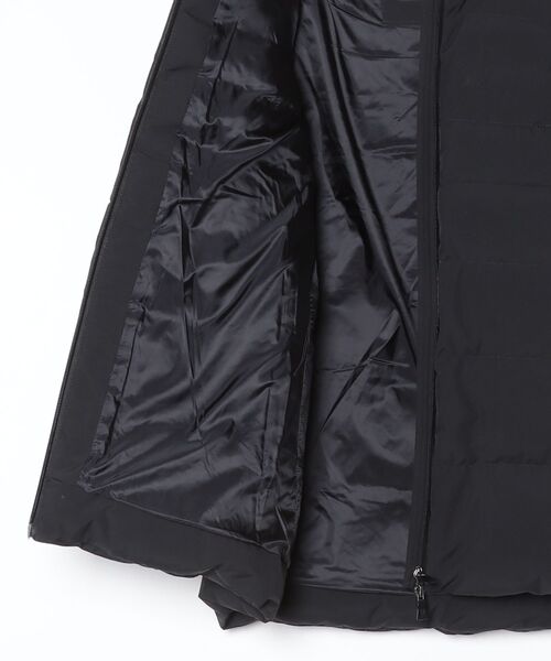 HERNO（ヘルノ）の「HERNO 2 LAYER PRO METEO A-SHAPE DOWN JACKET ヘルノ 2レイヤー プロメテオ Aシェイプ  ダウンジャケット（ダウンジャケット/コート・レディース・ブラック・40）」の18枚目の写真