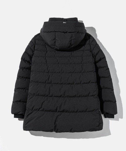 HERNO（ヘルノ）の「HERNO 2 LAYER PRO METEO A-SHAPE DOWN JACKET ヘルノ 2レイヤー プロメテオ Aシェイプ  ダウンジャケット（ダウンジャケット/コート・レディース・ブラック・40）」の7枚目の写真