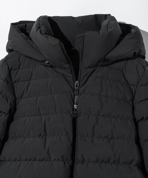 HERNO（ヘルノ）の「HERNO 2 LAYER PRO METEO A-SHAPE DOWN JACKET ヘルノ 2レイヤー プロメテオ Aシェイプ  ダウンジャケット（ダウンジャケット/コート・レディース・ブラック・40）」の8枚目の写真