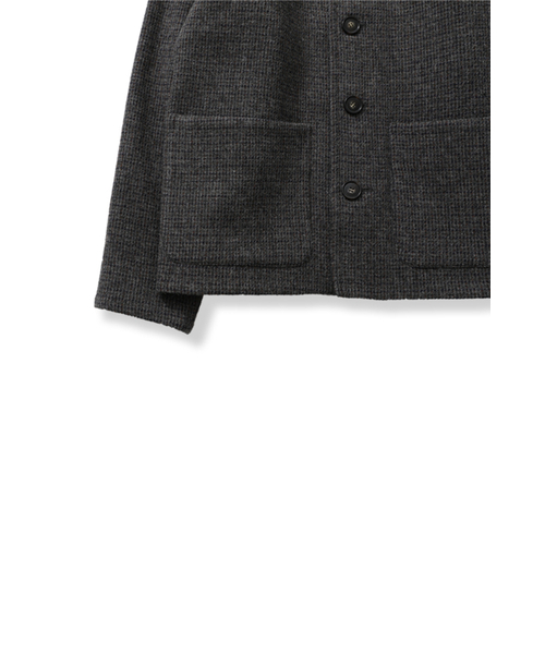 HORLISUN(ホーリーサン)の「Marion Alpaca Cardigan Jacket Navy Gray(その他アウター・レディース・その他・LARGE/MEDIUM/SMALL)」の2枚目の写真
