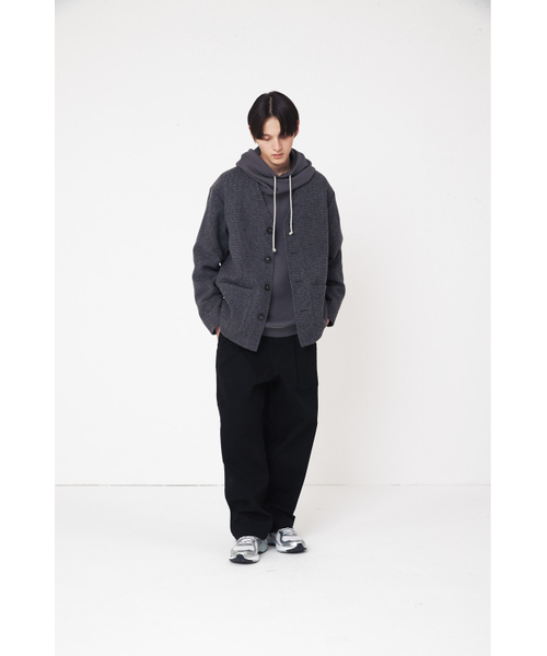 HORLISUN(ホーリーサン)の「Marion Alpaca Cardigan Jacket Navy Gray(その他アウター・レディース・その他・LARGE/MEDIUM/SMALL)」の8枚目の写真