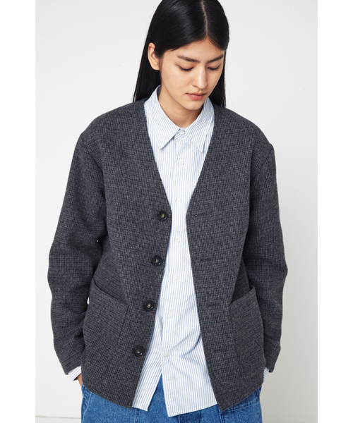 HORLISUN(ホーリーサン)の「Marion Alpaca Cardigan Jacket Navy Gray(その他アウター・レディース・その他・LARGE/MEDIUM/SMALL)」の11枚目の写真