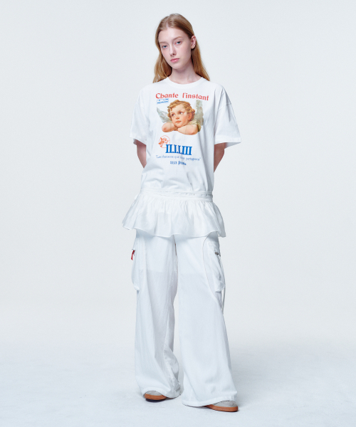 2113 STUDIO（イイルイルサムスタジオ）の「ルーズフィットTシャツエンジェンフェイス（Tシャツ/カットソー・レディース・その他・FREE）」の6枚目の写真