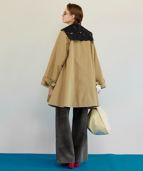 TOO moontreeplanet TENT 花柄 ロングコート TOO moontreeplanet TENT 花柄 ロングコート