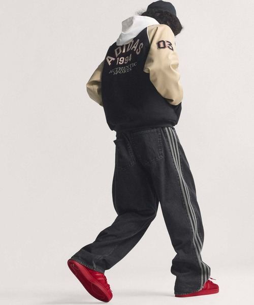 adidas アディカラー デニム ファイヤーバードパンツ 35インチ adidas Originals Originals/アディカラー デニム ファイヤーバード