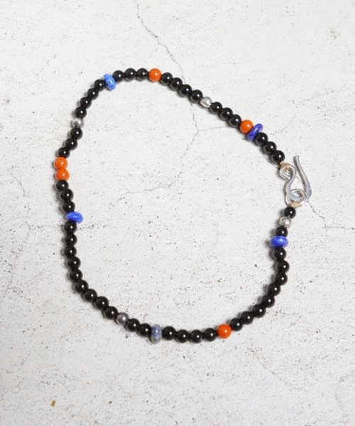 VIVIFY（ビビファイ）の「ブレスレット/ラウンドストーン&ナバホパール（ブレスレット・メンズ・レッド/ブラック・MENS）」の10枚目の写真