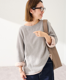 FRAMeWORK | オーバーダイ裏毛カットオフプルオーバー(スウェット)