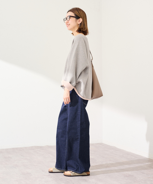 FRAMeWORK（フレームワーク）の「オーバーダイ裏毛カットオフプルオーバー（スウェット・レディース・グレー/ブルー/イエロー・FREE）」の15枚目の写真