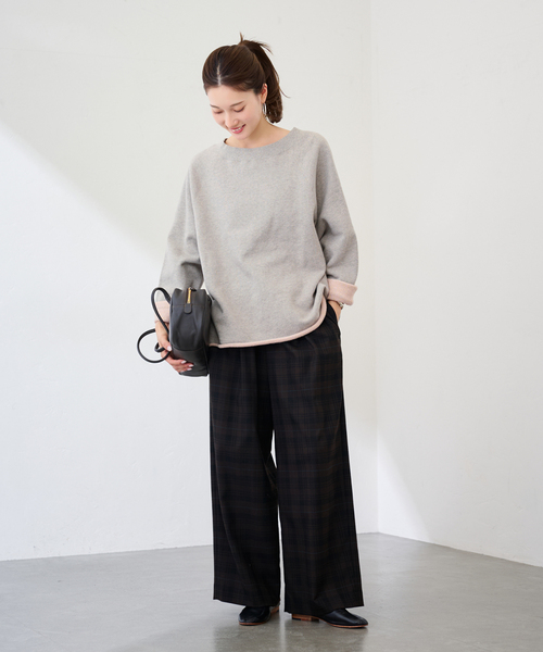 FRAMeWORK（フレームワーク）の「オーバーダイ裏毛カットオフプルオーバー（スウェット・レディース・グレー/ブルー/イエロー・FREE）」の10枚目の写真