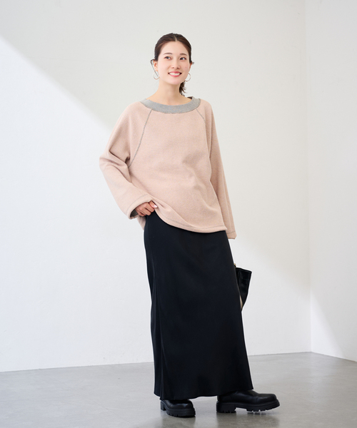 FRAMeWORK（フレームワーク）の「オーバーダイ裏毛カットオフプルオーバー（スウェット・レディース・グレー/ブルー/イエロー・FREE）」の20枚目の写真