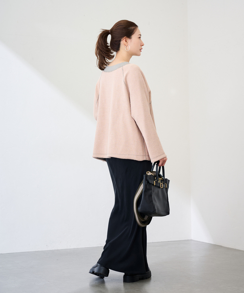 FRAMeWORK（フレームワーク）の「オーバーダイ裏毛カットオフプルオーバー（スウェット・レディース・グレー/ブルー/イエロー・FREE）」の21枚目の写真