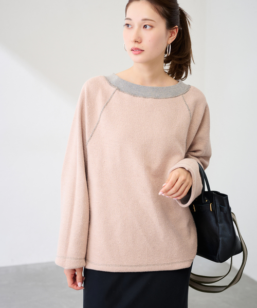 FRAMeWORK（フレームワーク）の「オーバーダイ裏毛カットオフプルオーバー（スウェット・レディース・グレー/ブルー/イエロー・FREE）」の22枚目の写真