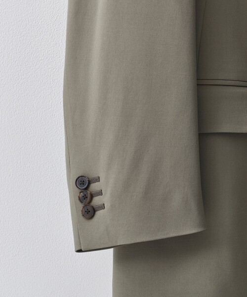 UNITED TOKYO（ユナイテッドトウキョウ）の「【数量限定】×EX Super120s ZEROTORIA JACKET（テーラードジャケット・メンズ・ブラック/ダークグレー/グレー系その他・1/2）」の4枚目の写真