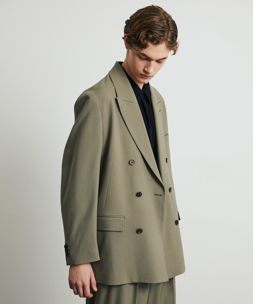 UNITED TOKYO（ユナイテッドトウキョウ）の「【数量限定】×EX Super120s ZEROTORIA JACKET（テーラードジャケット・メンズ・ブラック/ダークグレー/グレー系その他・1/2）」の10枚目の写真