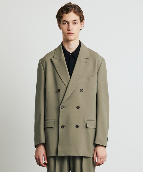 UNITED TOKYO（ユナイテッドトウキョウ）の「【数量限定】×EX Super120s ZEROTORIA JACKET（テーラードジャケット・メンズ・ブラック/ダークグレー/グレー系その他・1/2）」の11枚目の写真