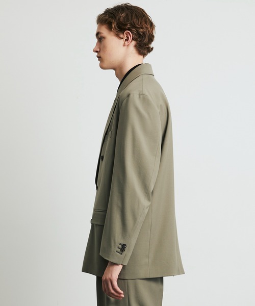 UNITED TOKYO（ユナイテッドトウキョウ）の「【数量限定】×EX Super120s ZEROTORIA JACKET（テーラードジャケット・メンズ・ブラック/ダークグレー/グレー系その他・1/2）」の12枚目の写真