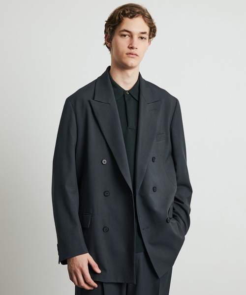 UNITED TOKYO（ユナイテッドトウキョウ）の「【数量限定】×EX Super120s ZEROTORIA JACKET（テーラードジャケット・メンズ・ブラック/ダークグレー/グレー系その他・1/2）」の14枚目の写真