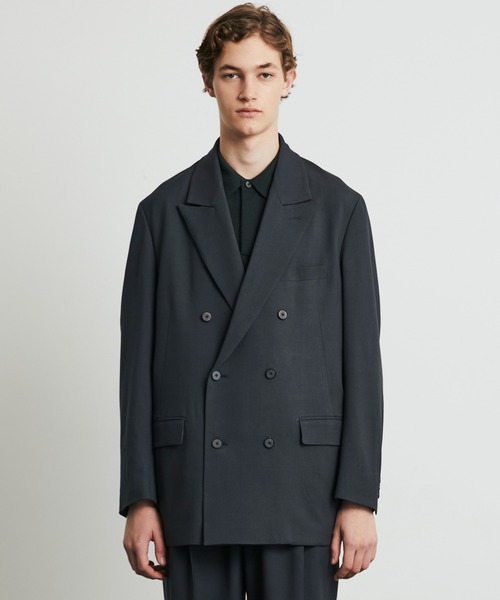 UNITED TOKYO（ユナイテッドトウキョウ）の「【数量限定】×EX Super120s ZEROTORIA JACKET（テーラードジャケット・メンズ・ブラック/ダークグレー/グレー系その他・1/2）」の15枚目の写真