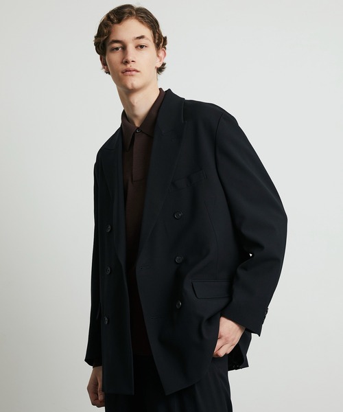 UNITED TOKYO（ユナイテッドトウキョウ）の「【数量限定】×EX Super120s ZEROTORIA JACKET（テーラードジャケット・メンズ・ブラック/ダークグレー/グレー系その他・1/2）」の18枚目の写真