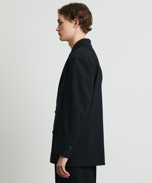 UNITED TOKYO（ユナイテッドトウキョウ）の「【数量限定】×EX Super120s ZEROTORIA JACKET（テーラードジャケット・メンズ・ブラック/ダークグレー/グレー系その他・1/2）」の20枚目の写真