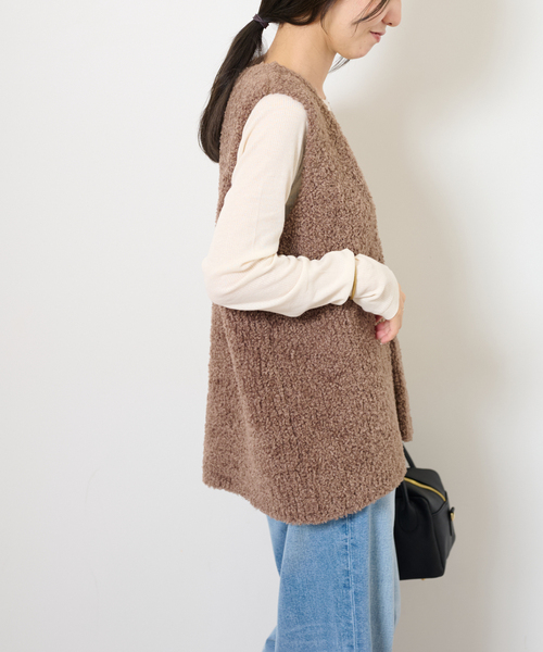 JOURNAL STANDARD relume(ジャーナルスタンダード レリューム)の「《追加2》ツイストシアーテレコロングTEE(Tシャツ/カットソー・レディース・チャコールグレー/ピンク/ブラウン/ホワイト・FREE)」の17枚目の写真